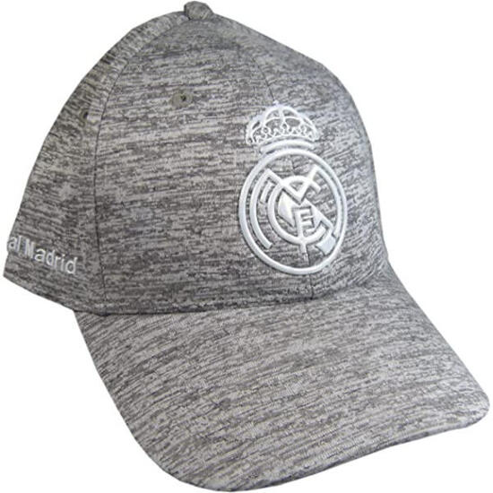 Gorra Real Madrid gris jaspeado