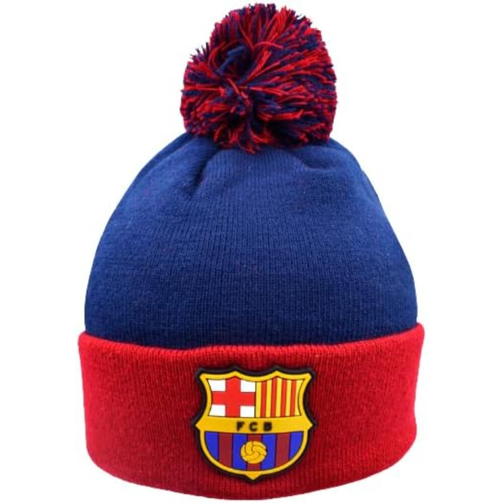 Czapka FC Barcelona beanie Junior- oficjalna licencjonowana 3/3