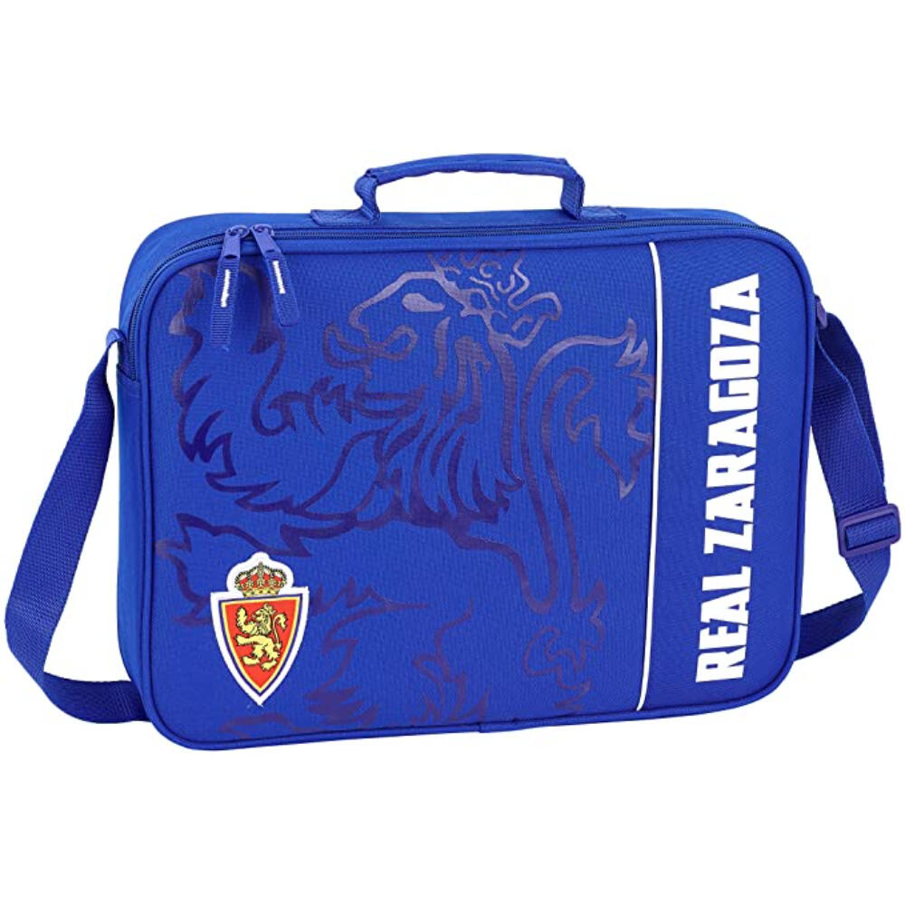 Cartera Escolar Real Zaragoza 100 % poliéster 3/3