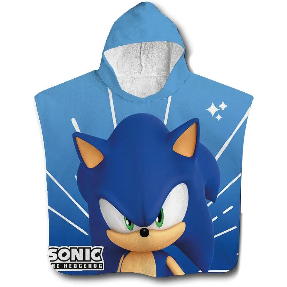 Poncho-Toalla con Capucha Safta Azul 3/3