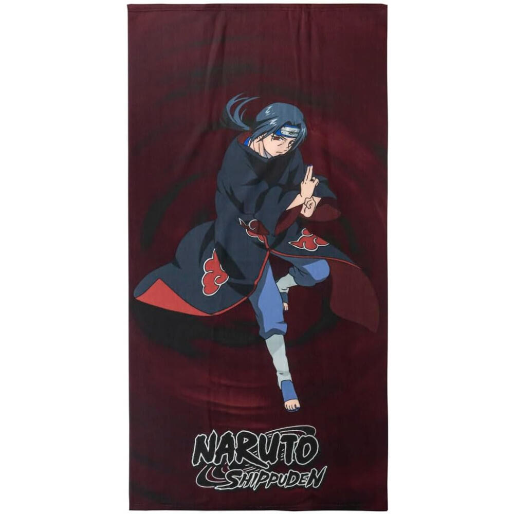 Serviette de plage Naruto Rouge 2/3