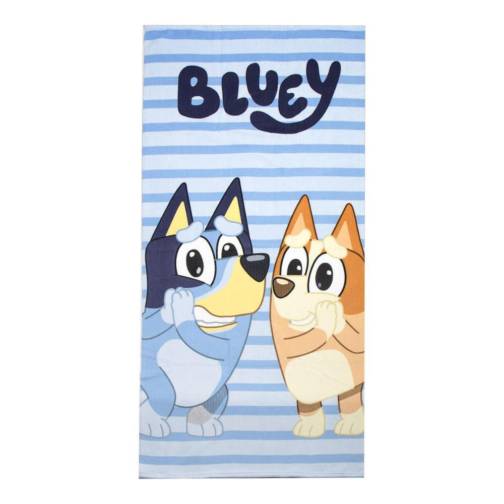 Serviette de plage Bluey Bleu clair 2/3