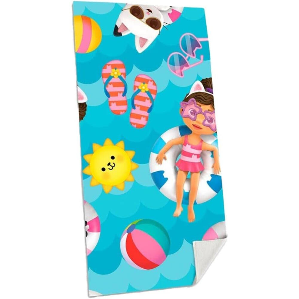 Toalla de baño infantil de algodón Kids Licensing Gabbys Dollhouse 2/3
