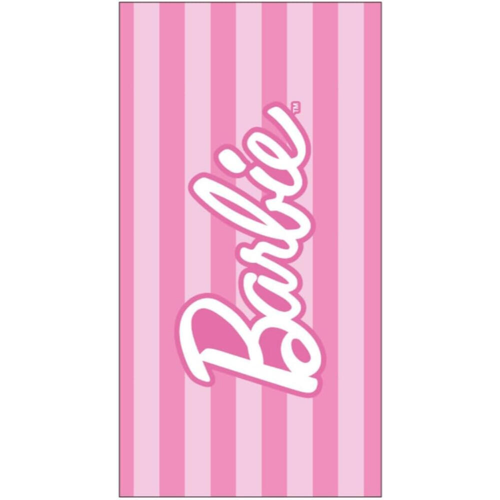 Serviette de plage Barbie Rose 2/3