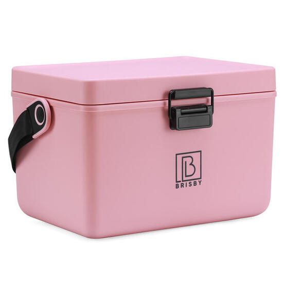 Glacière Brisby 12L avec sangle de transport Rose