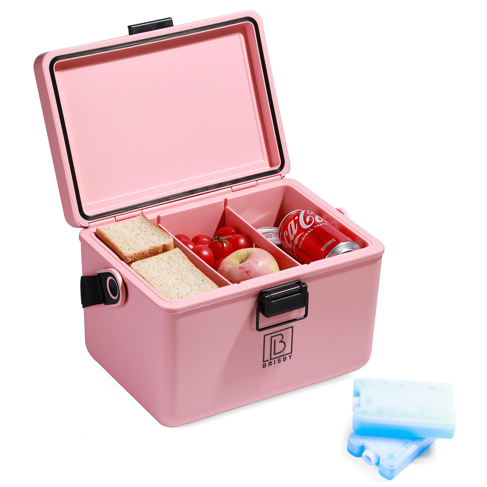 Brisby Koelbox 12L met draagband Roze 4/7