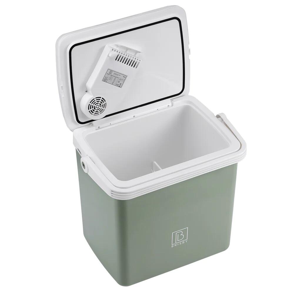 Glacière électrique Brisby 25 litres verte 2/7