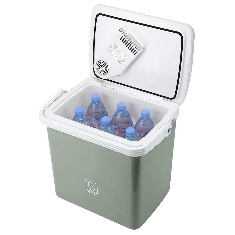 Glacière électrique Brisby 25 litres verte 3/7