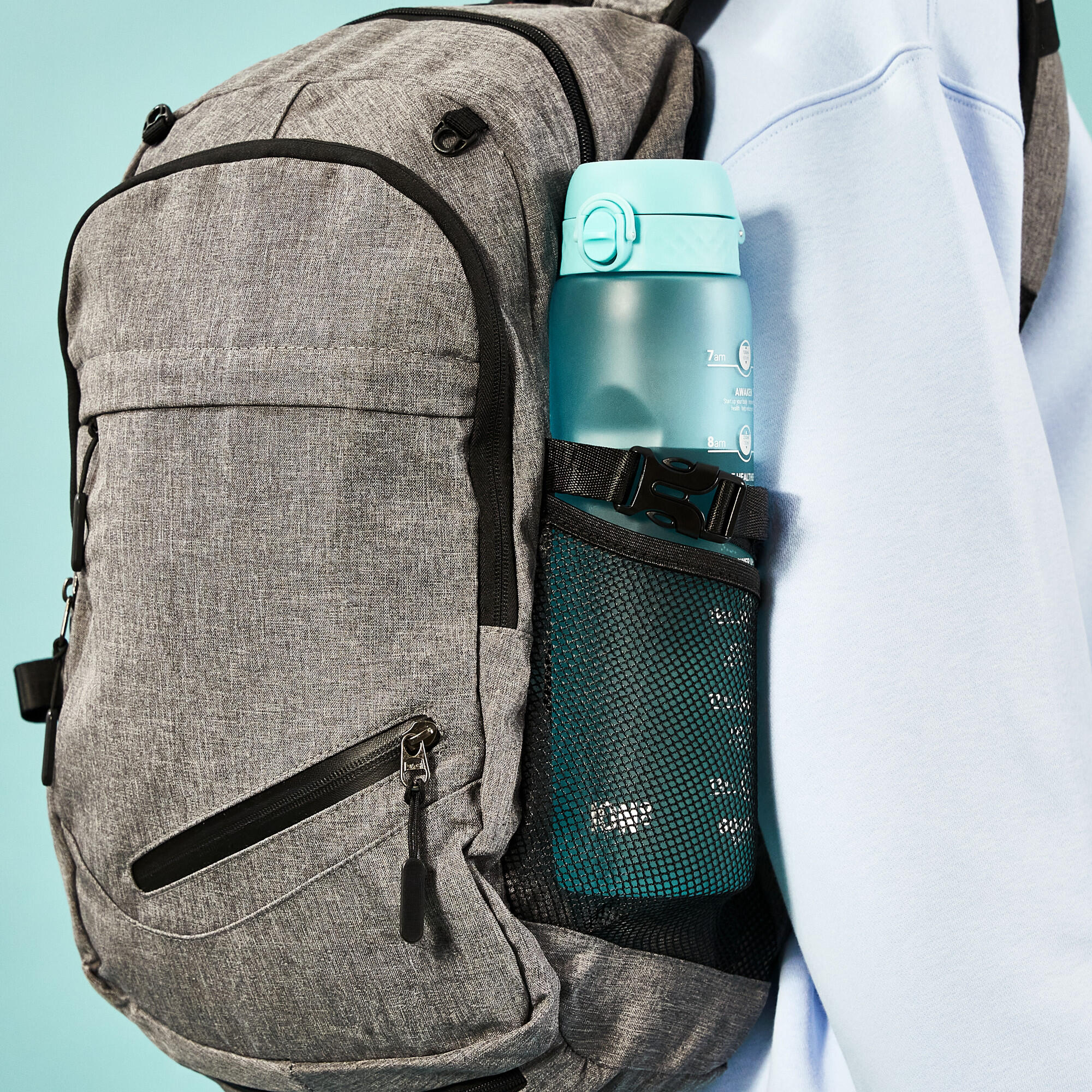 Butelka motywacyjna z miarką ION8 MOTIVATOR BPA Free 5/8
