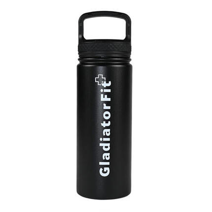 Bouteille gourde fitness isotherme 500ml en inox