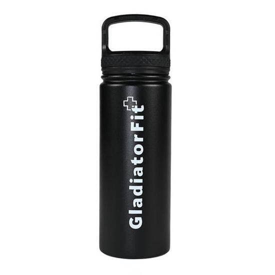 Bouteille gourde fitness isotherme 500ml en inox