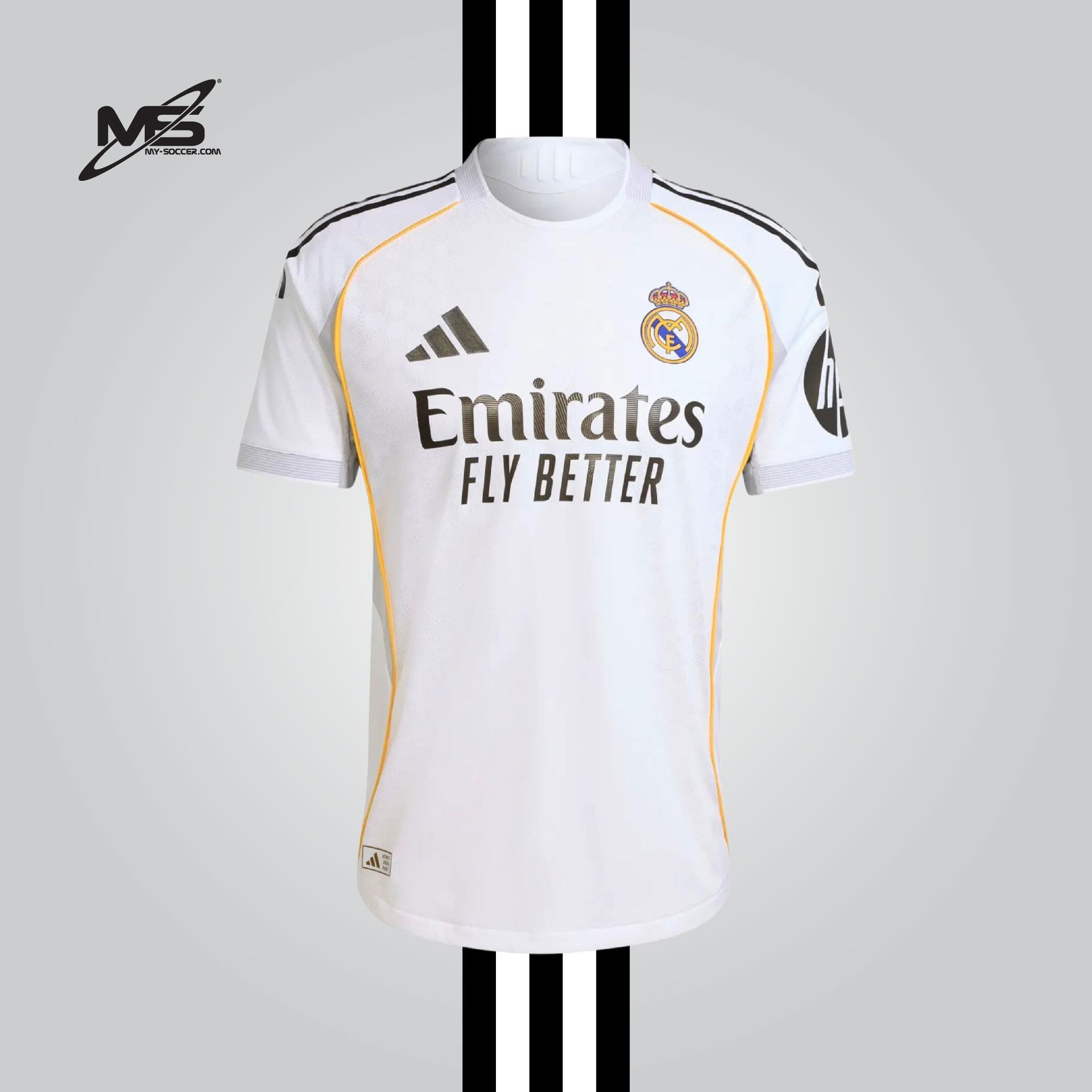 Adidas Real Madrid CF Home 2025-26 Authentic Jersey