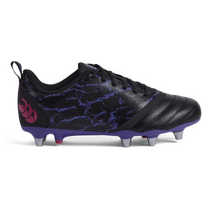 Hybride Rugbyschuhe Canterbury Stampede Team Sg Schwarz Und Violett