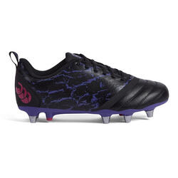 Crampons Canterbury Stampede Team Sg Noir et violet