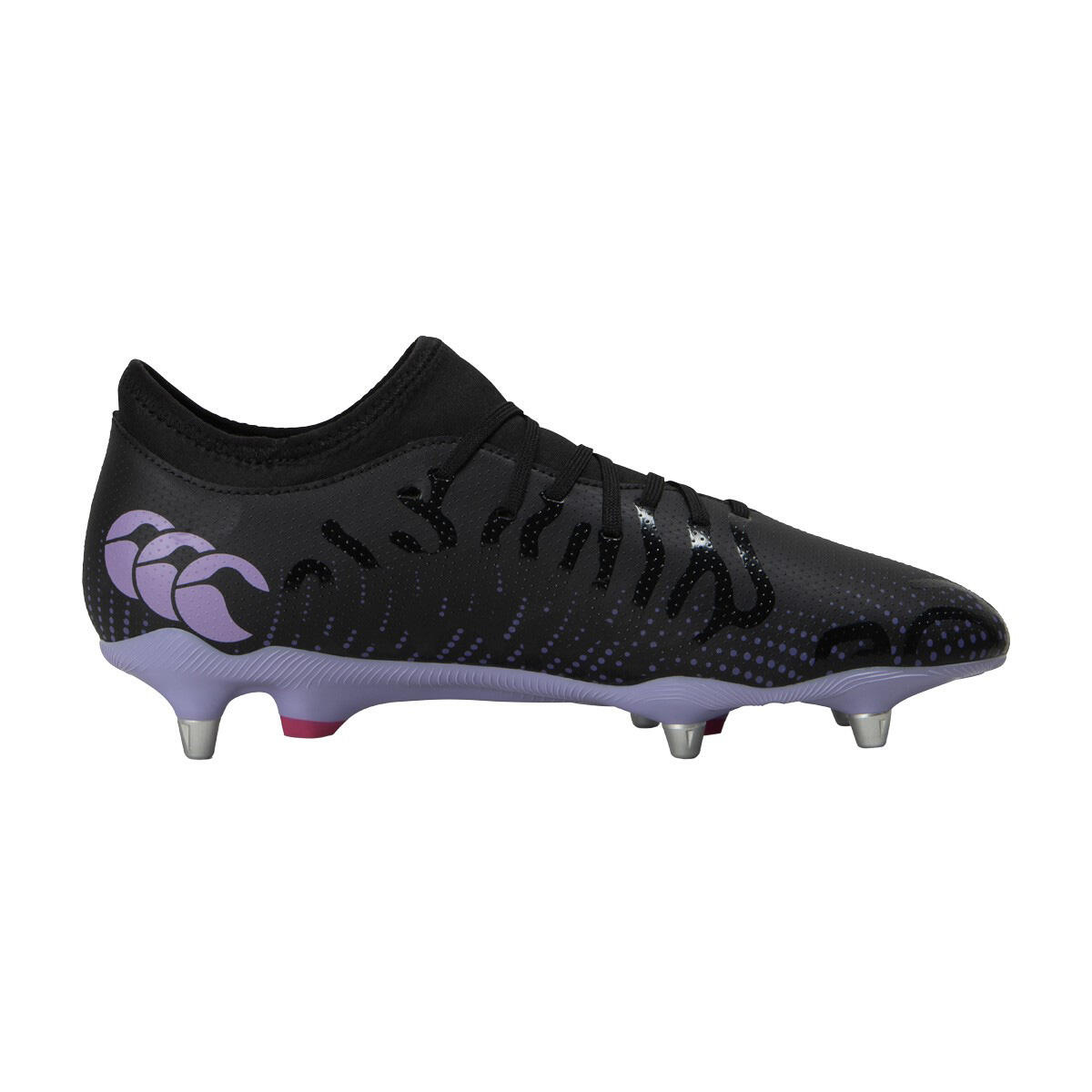 CANTERBURY Canterbury Speed Infinite Team Sg Voetbalschoenen Rugby Spikes Zwart En Paars