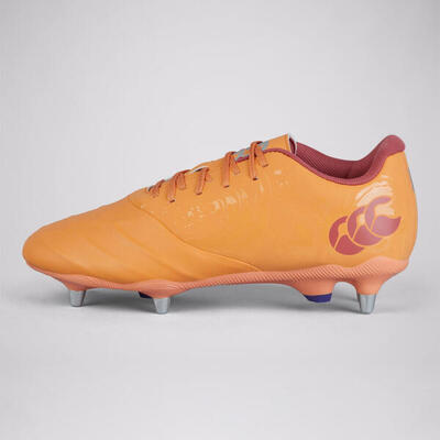 Botas Con Tacos Canterbury Phoenix Genesis Team Sg Rugby Y Fútbol Naranja