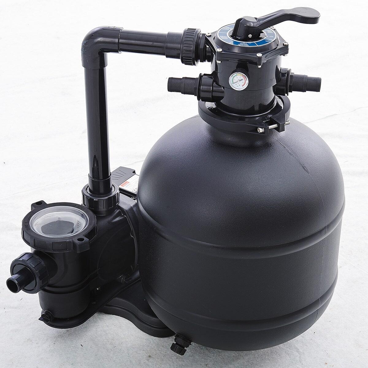 Trigano - Filtre À Sable Pour Piscines Hors Sol 10 M3/h - Groupe Filtration - Noir - Taille Unique - Decathlon