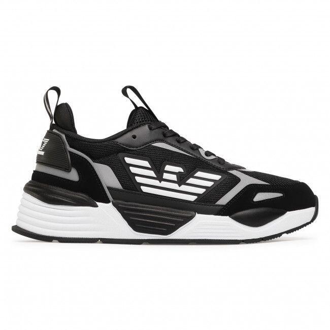 Ea7 - Basket Ea7 Emporio Armani - Baskets - Gris|noir - 45 1/3 - Decathlon