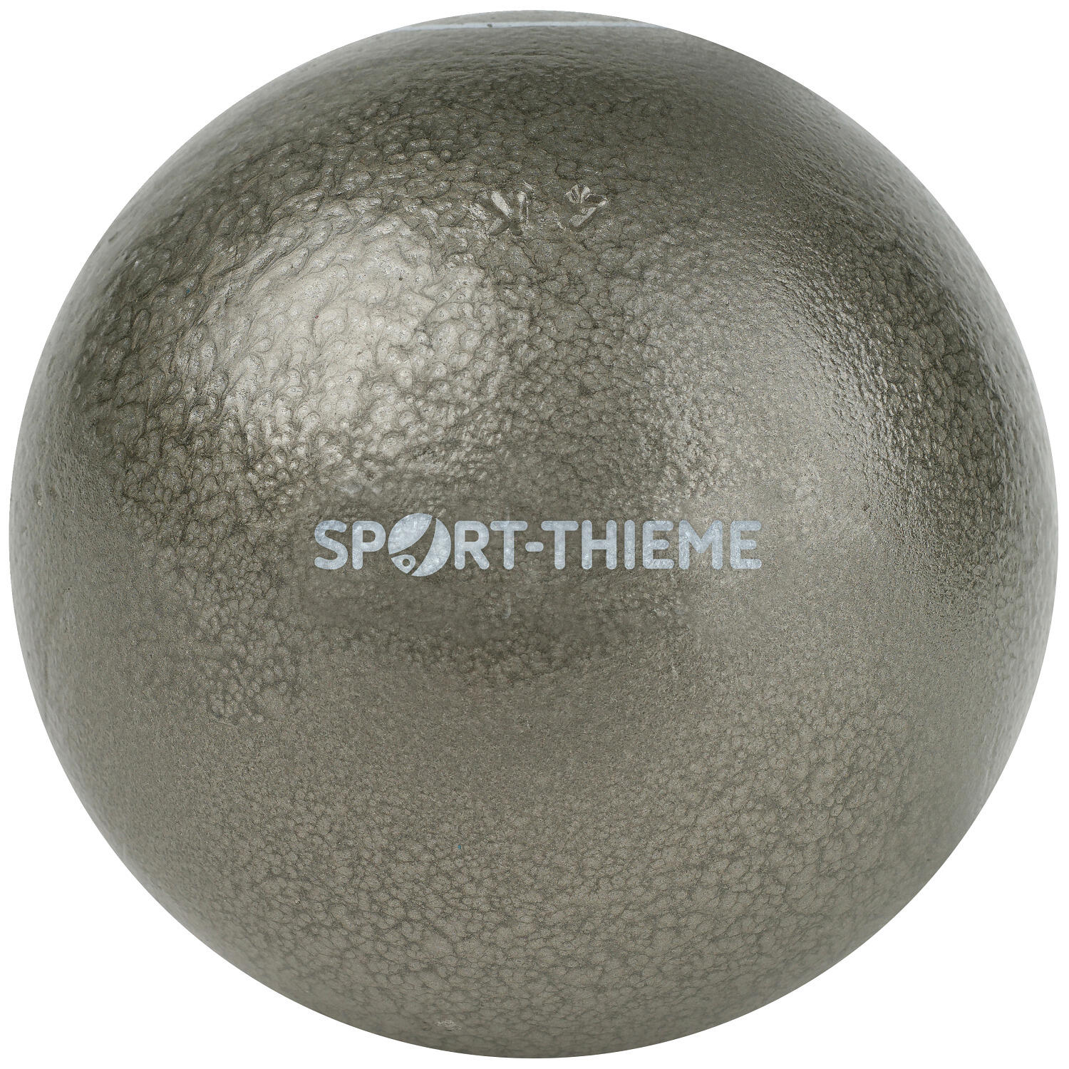 Trainings-Stoßkugel School 4 kg Leichtathletik Unisex Grau 1/3