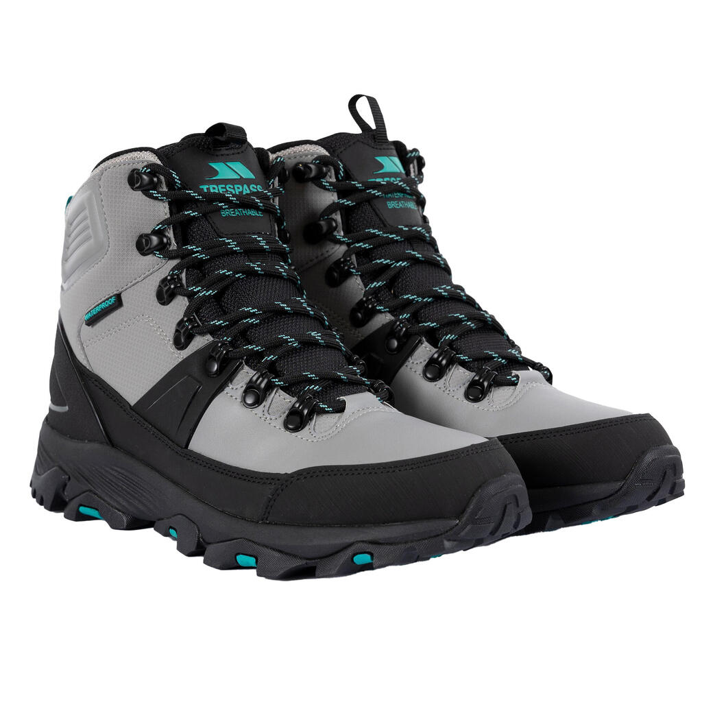 Womens/Ladies Miya Walking Boots (Grey)