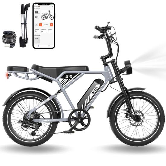 Rower elektryczny z pełnym zawieszeniem 20" RCB-RK29