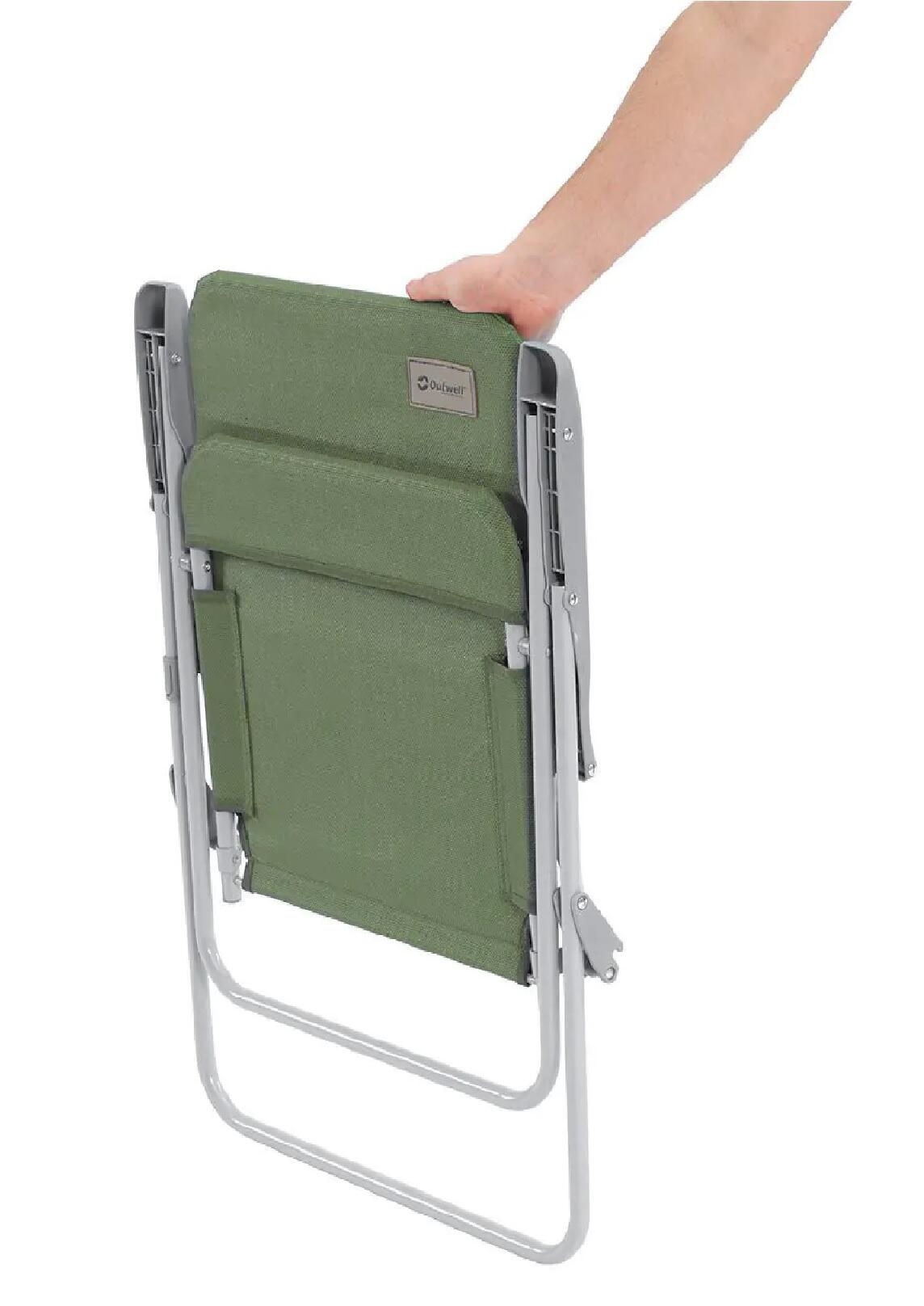 Outwell Chaise de camping pliable Blackpool Vert vignoble 2/6