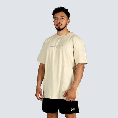 T-shirt oversize da uomo "Adattarsi al viaggio