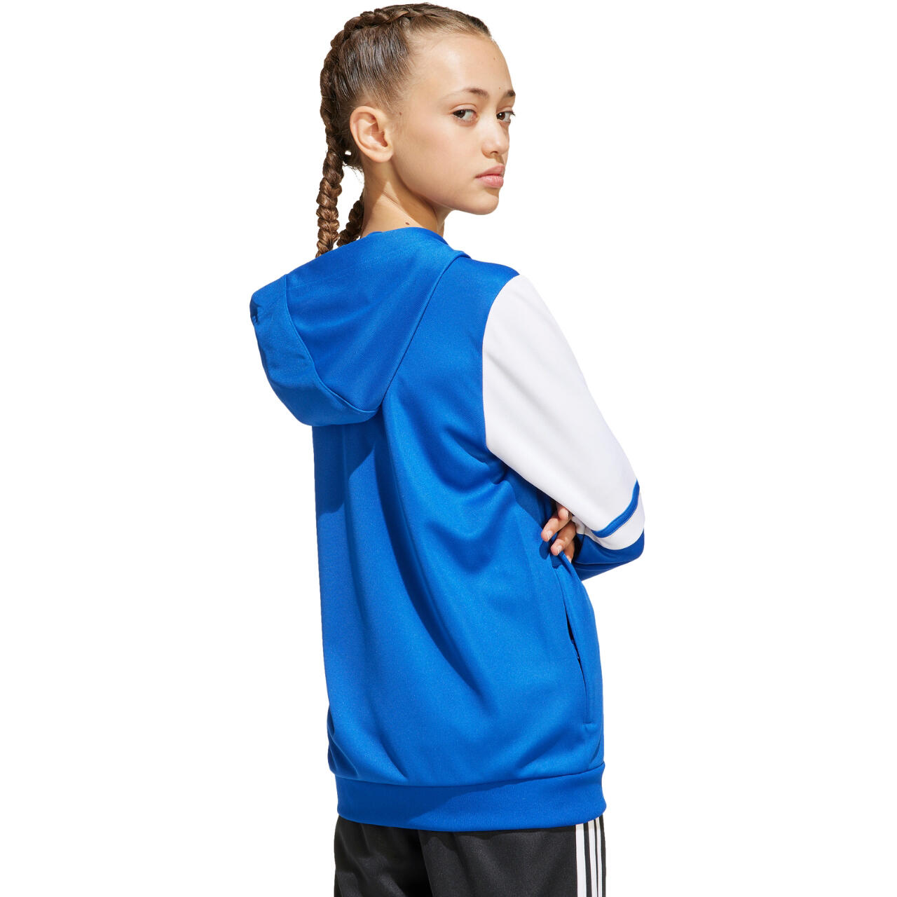 Giacca sportiva con cappuccio per bambini adidas Squadra25 6/7