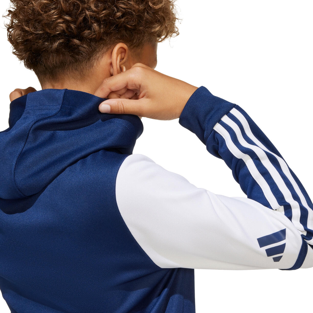 Giacca sportiva con cappuccio per bambini adidas Squadra25 5/7