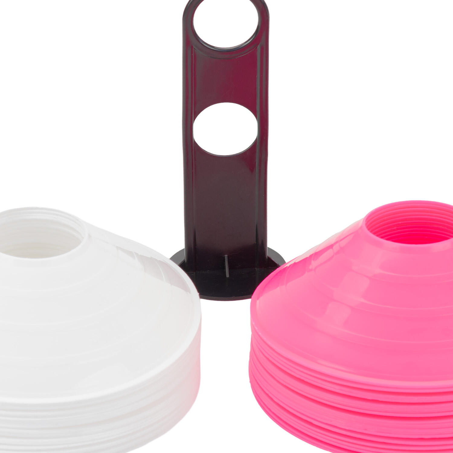Set 40 Conos Zastor AG-404 Fucsia/Blanco 4/5