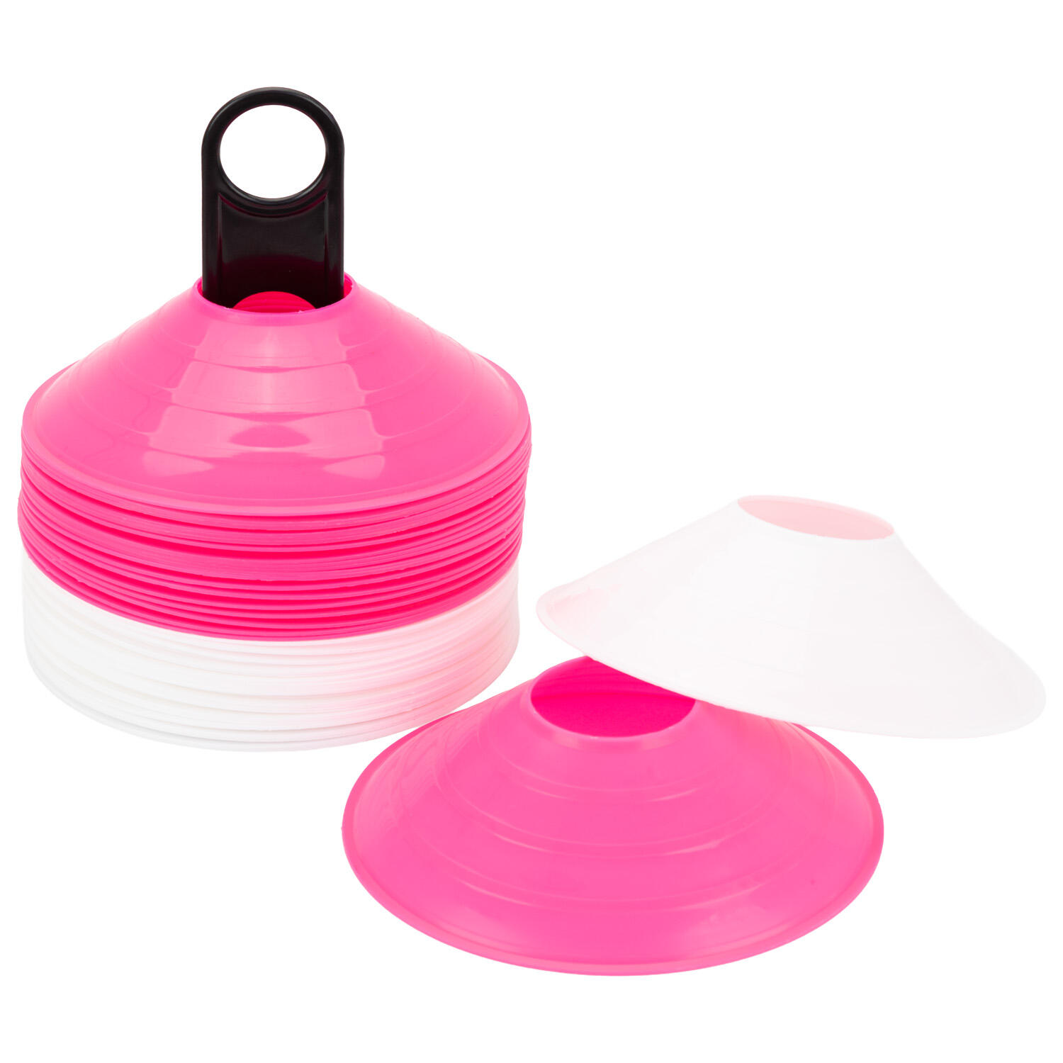 Set 40 Conos Zastor AG-404 Fucsia/Blanco 2/5