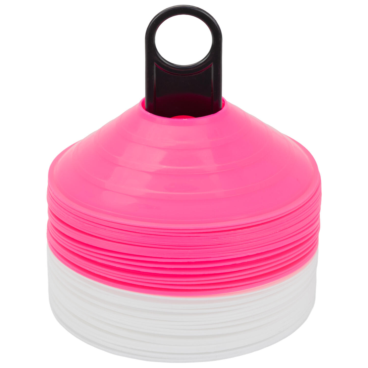Set 40 Conos Zastor AG-404 Fucsia/Blanco 1/5
