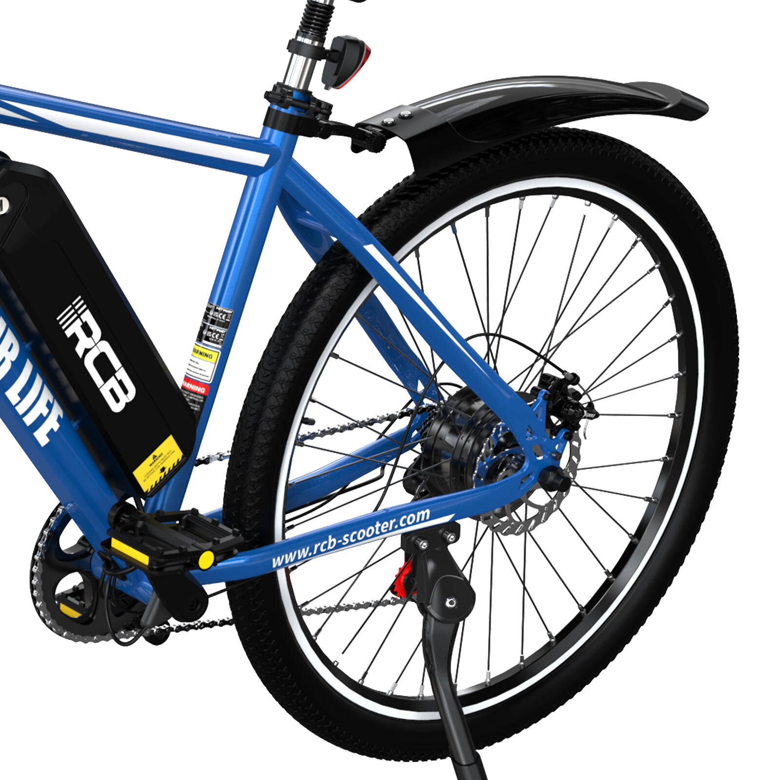 Electric City Bikes RK15, E-bikes 26",30-50 km,36V 10.4Ah 5/8