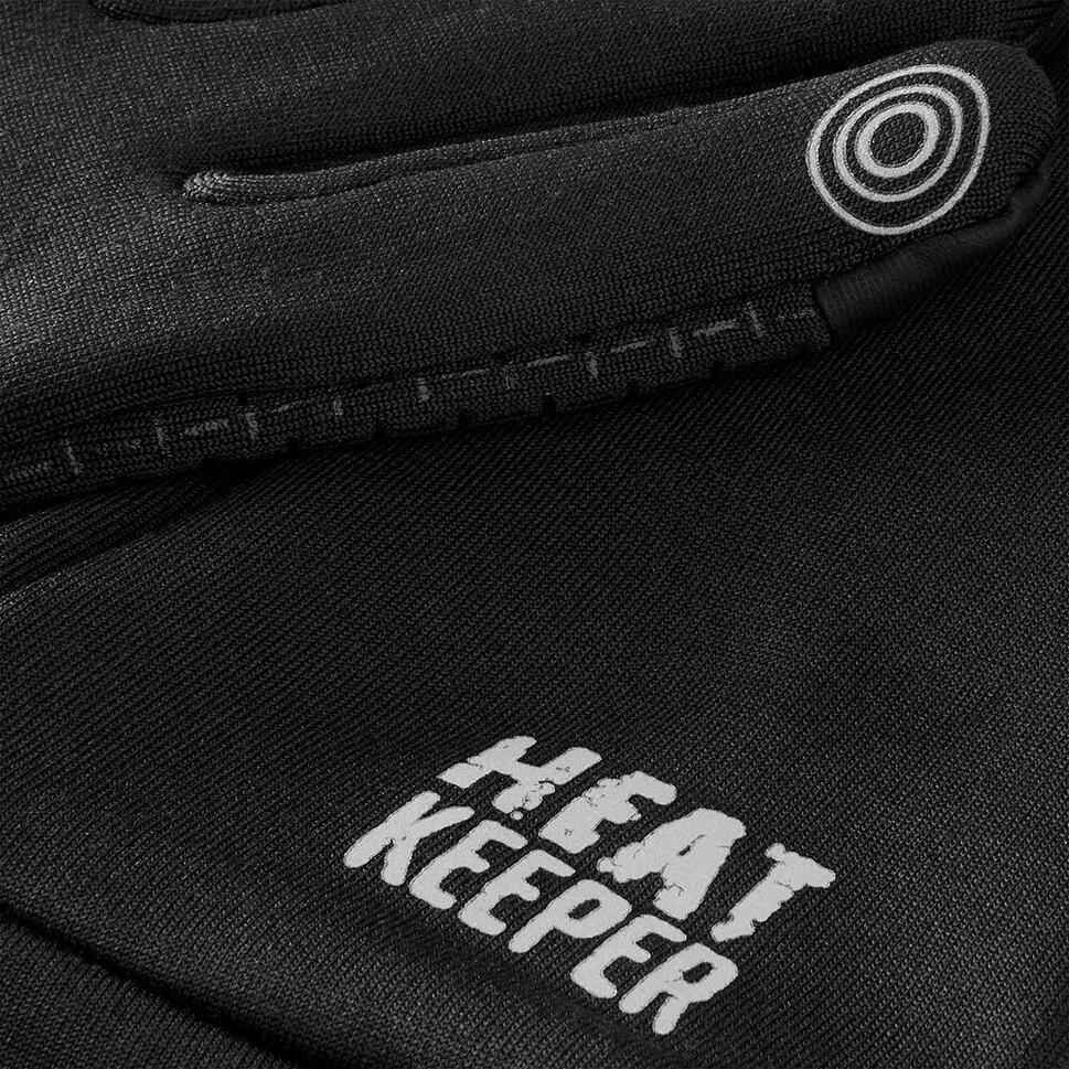 Męskie rękawice termoaktywne Heat Keeper Techno czarne