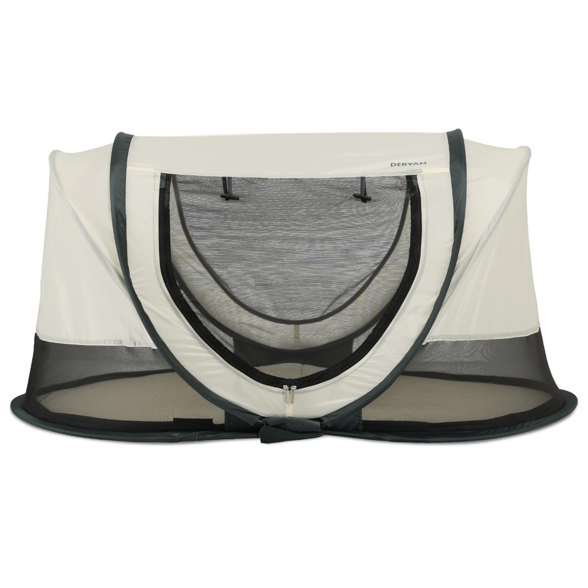 Deryan - Lit De Voyage Deryan Scott - Tente Bébé - Anti-uv 50+ - Lit Enfant - Crème - Lit Pliant - Blanc - No Size - Decathlon