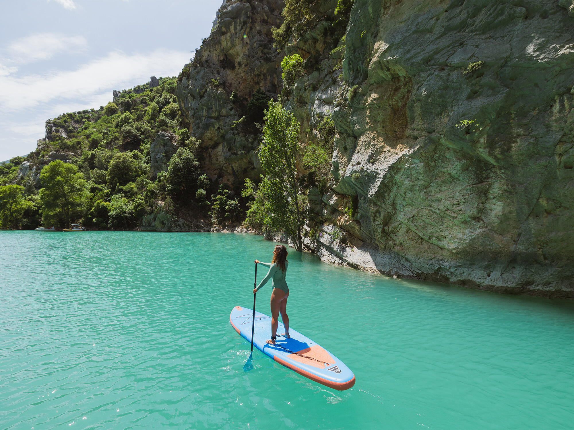 SUP Gonfiabile Punto Basso Polivalente ESPADON 355x86x15cm 11'8x34''x6'' 4/8