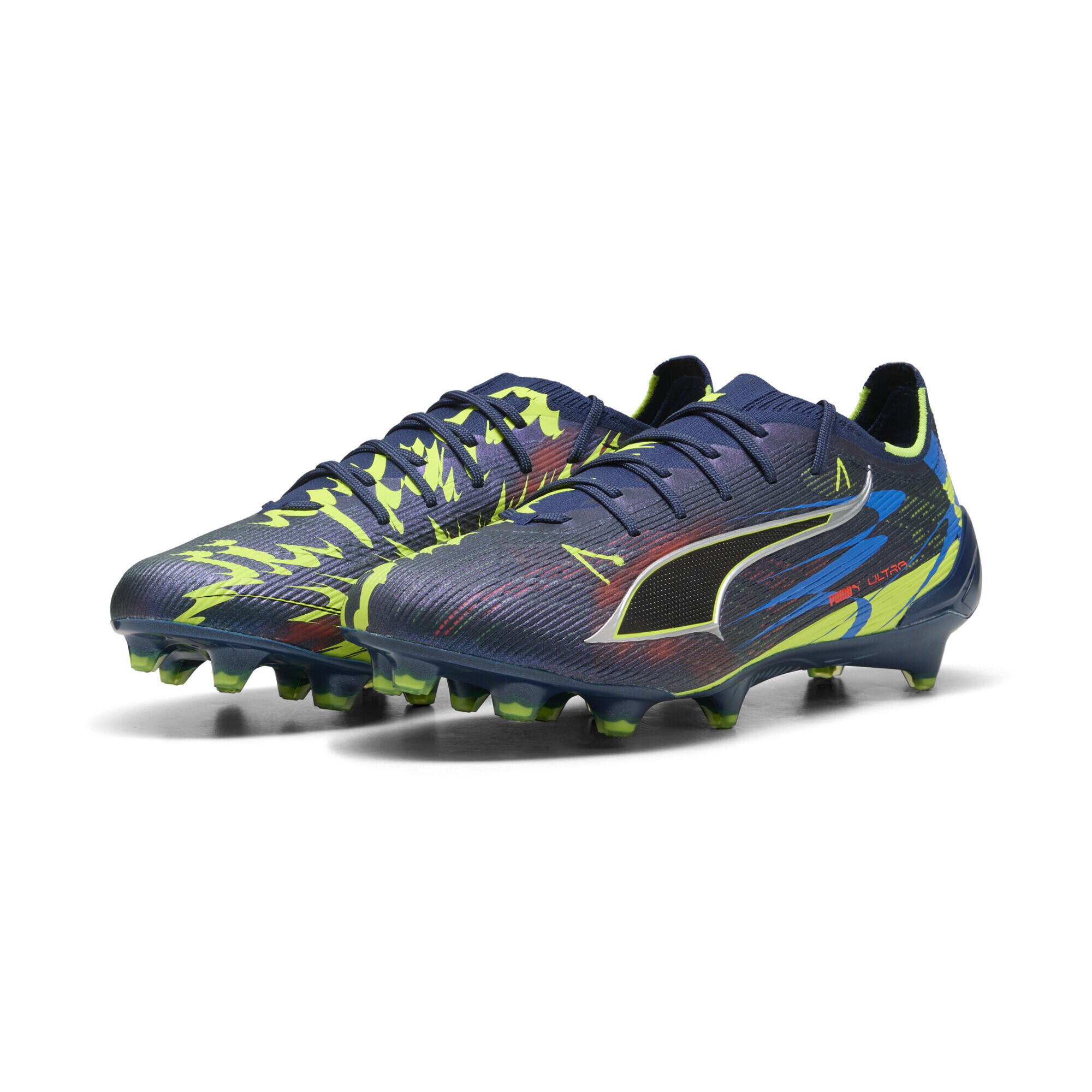 Puma - Chaussure De Football Ultra 6 Ultimate Dare To fg Unisexe Puma - Chaussures De Football - Bleu|gris|noir - 46 - Decathlon