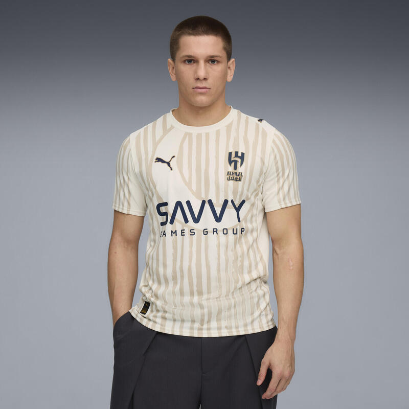 Męska koszulka KIDSUPER × AL-HILAL SFC PUMA Alpine Snow Club Navy White Blue