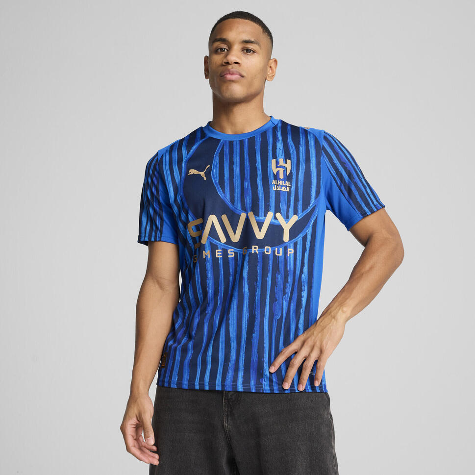 Męska koszulka KIDSUPER × AL-HILAL SFC PUMA Blue Intense Club Navy
