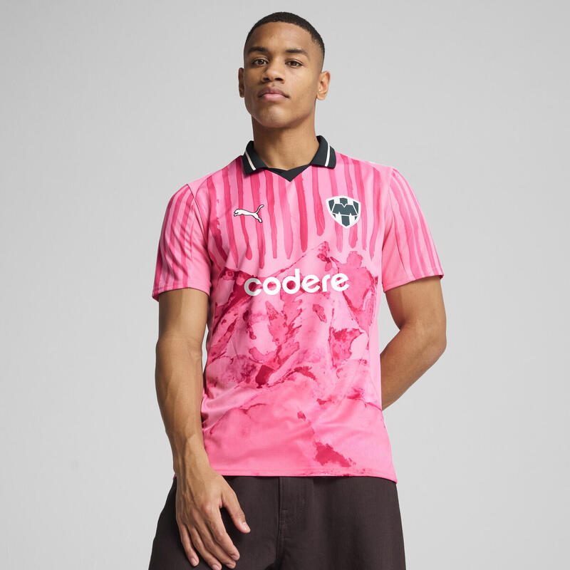 Męska koszulka KIDSUPER × CF MONTERREY PUMA Fast Pink White