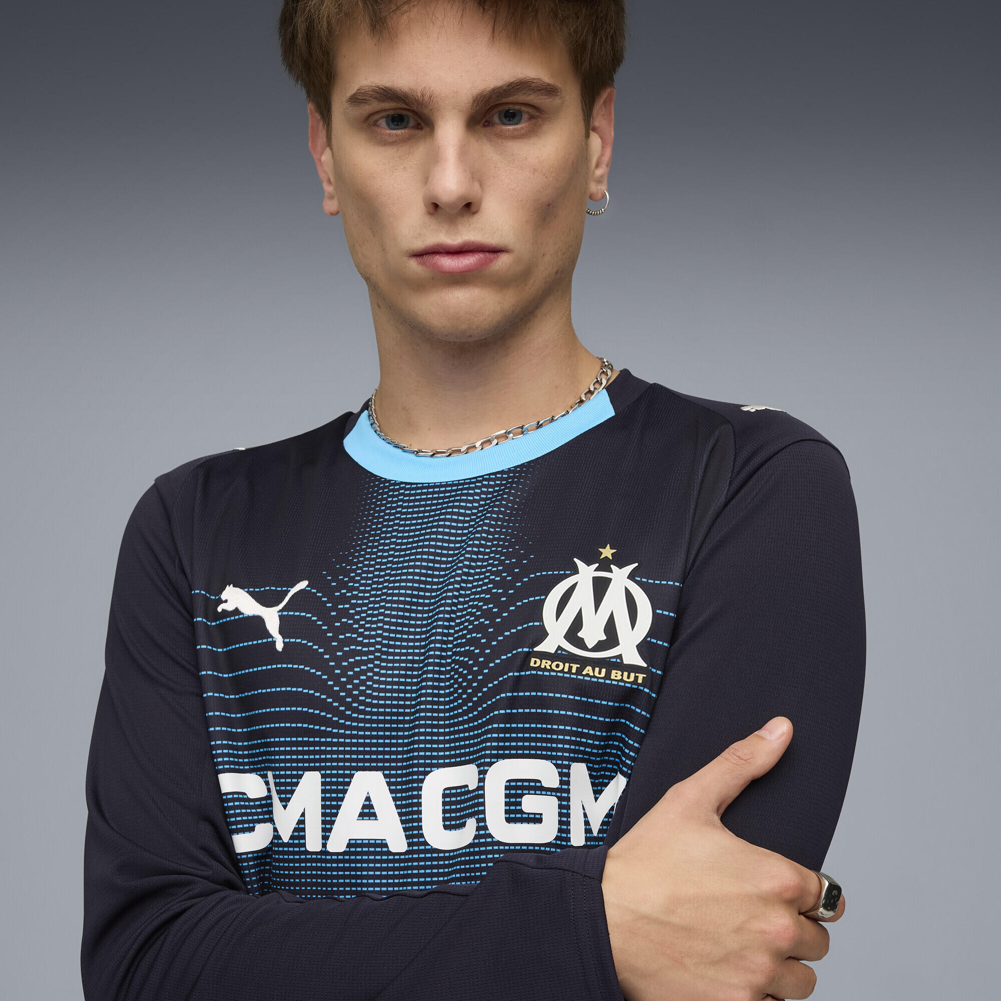 Maillot manches longues Away 25/26 Olympique de Marseille Homme PUMA 3/7