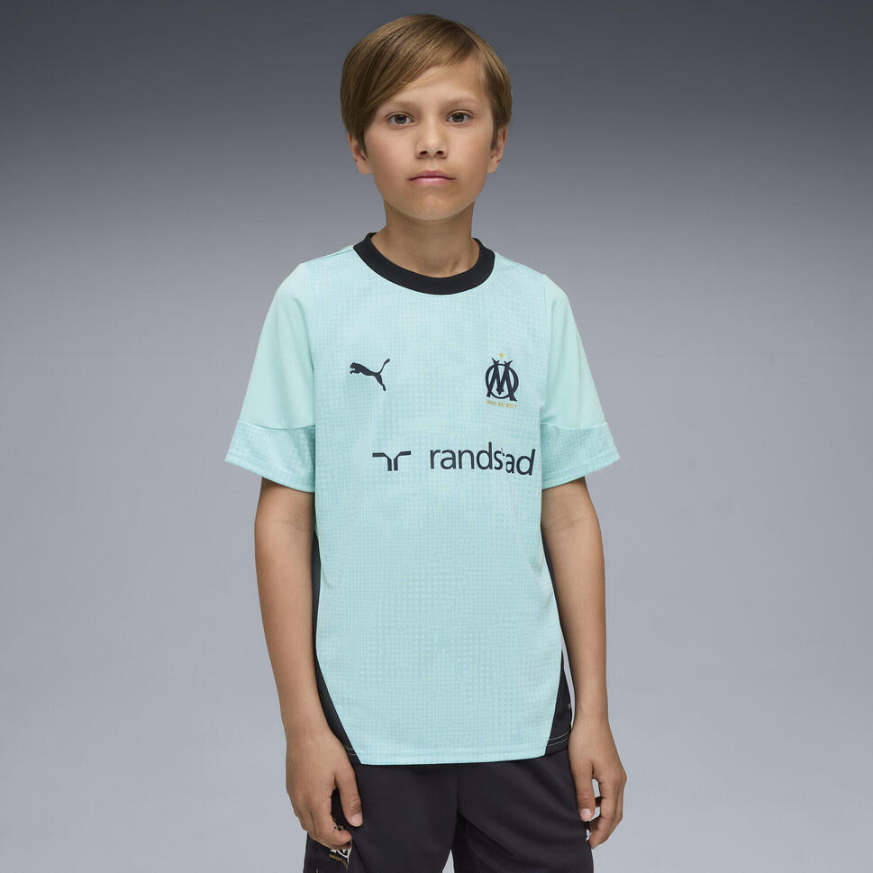 Młodzieżowa koszulka treningowa Olympique Marsylia PUMA Safe Lake New Navy Blue