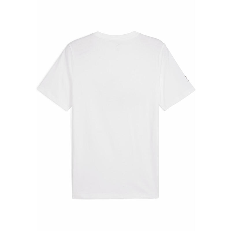 Męska koszulka Olympique Marsylia KING z logo PUMA White Gold