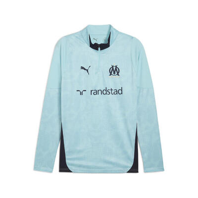 Maglia da training con zip corta Olympique de Marseille da uomo PUMA
