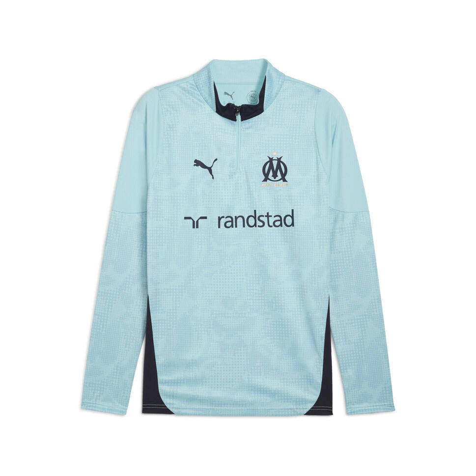 Męska bluza treningowa Olympique Marsylia z zamkiem 1/4 PUMA