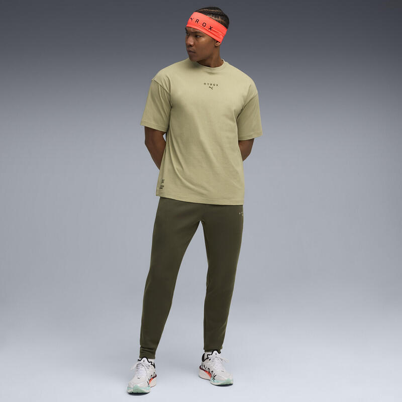 Męska koszulka PUMA x HYROX Lifestyle PUMA Lux Army Green