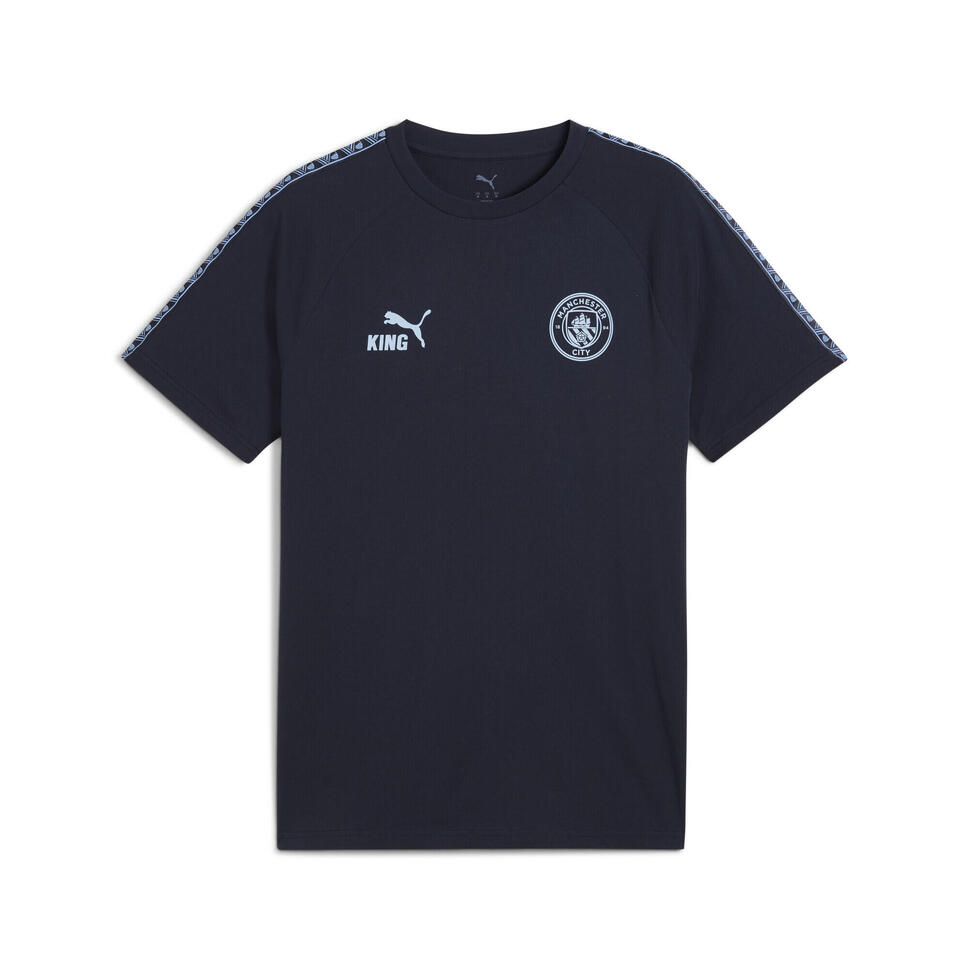 Męska koszulka Manchester City KING PUMA Deep Navy Team Light Blue
