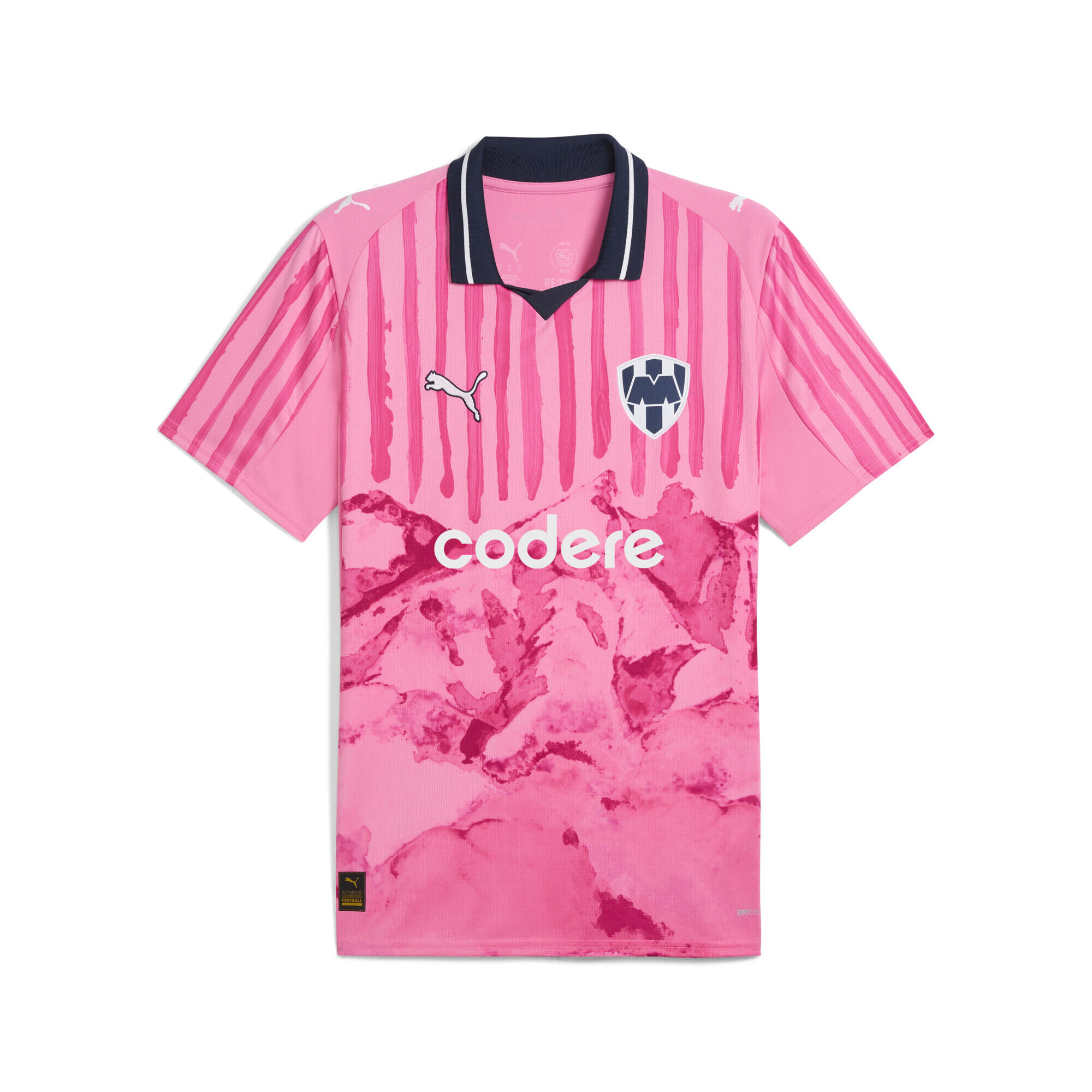 Puma - Maillot De Football Kidsuper X Cf Monterrey Homme Puma - T-shirt Manches Courtes - Blanc|rose - Decathlon