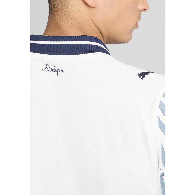 Męska koszulka KIDSUPER × CF MONTERREY PUMA White Deep Navy Blue