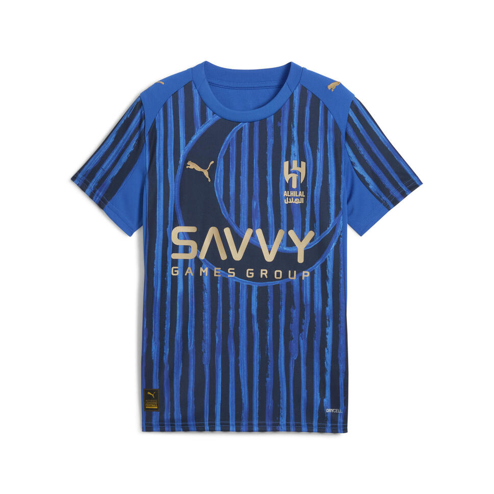 Młodzieżowa koszulka KIDSUPER × AL-HILAL SFC PUMA Blue Intense Club Navy